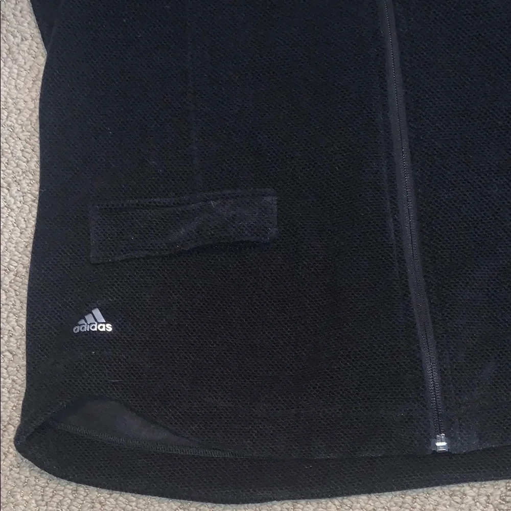 Adidas Golf Women's Black Fleece Jacket size XL - Picture 2 of 4